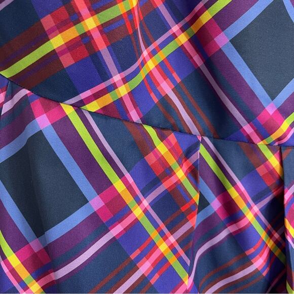 Sachin & Babi Audra Plaid Midi-Dress - Picture 3 of 12